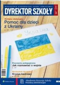 Dyrektor Szkoły 4/2022 - okładka książki