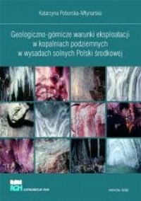 Geologiczno-górnicze warunki eksploatacji - okładka książki