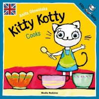 Kitty Kotty Cooks - okładka książki