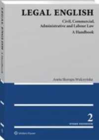 Legal English Civil Commercial - okładka książki