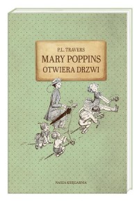 Mary Poppins otwiera drzwi - okładka książki