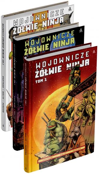 Pakiet Wojownicze Żółwie Ninja. - okładka książki