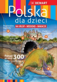 Polska dla dzieci przewodnik + - okładka książki