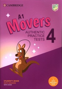 A1 Movers 4 Students Book with - okładka podręcznika