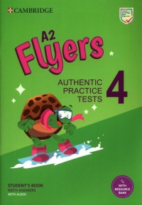 A2 Flyers 4 Students Book with - okładka podręcznika