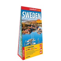 Comfort! map Szwecja 1:1 000 000 - okładka książki