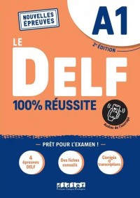 DELF 100% reussite A1 + zawartość - okładka podręcznika