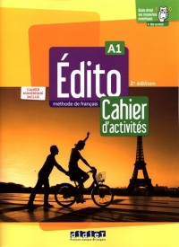 Edito A1 Ćwiczenia + wersja cyfrowa - okładka podręcznika