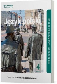 Język polski 4. Podręcznik cz. - okładka podręcznika