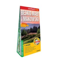 Mapa tur. -Beskid Mały i Makowski - okładka książki