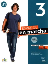 Nuevo Espanol en marcha 3 B1. Podręcznik - okładka podręcznika