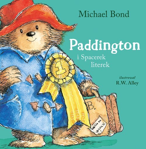 Paddington i Spacerek literek - okładka książki