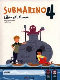 Submarino 4 Pack: libro del alumno - okładka podręcznika
