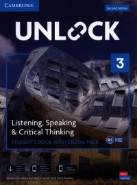 Unlock 3 Listening, Speaking and - okładka podręcznika