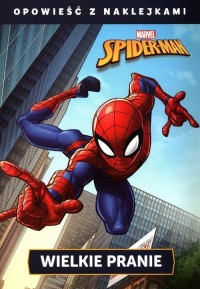Wielkie pranie Marvel Spider-Man. - okładka książki
