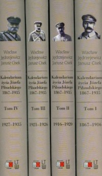 Kalendarium życia Józefa Piłsudskiego - okładka książki