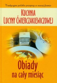 Kuchnia Lucyny Ćwierczakiewiczowej. - okładka książki