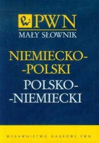 Mały słownik niemiecko-polski, - okładka książki