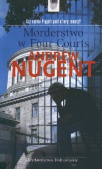 Morderstwo w Four Courts - okładka książki