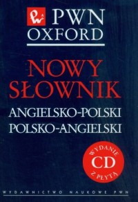 Nowy słownik angielsko-polski, - okładka książki