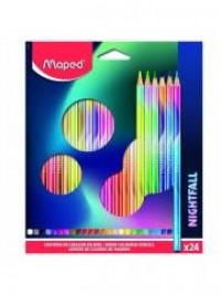 Kredki Nightfall 24 kolory MAPED - zdjęcie produktu