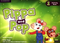 Pippa and Pop 1 Activity Book British - okładka podręcznika
