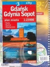 Plan - Gdańsk, Gdynia, Sopot + - okładka książki