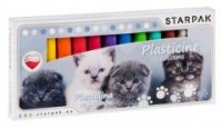 Plastelina 12 kolorów Cuties koty - zdjęcie produktu