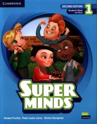 Super Minds 1 Students Book with - okładka podręcznika