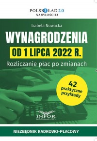 Wynagrodzenia od 1 lipca 2022 r. - okładka książki