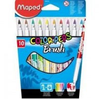 Flamastry Colorpeps Brush 10 kolorów - zdjęcie produktu