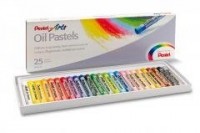 Kredki Pastele 25 kolorów PENTEL - zdjęcie produktu
