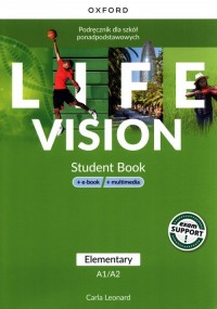 Life Vision Elementary SB + e-book - okładka podręcznika