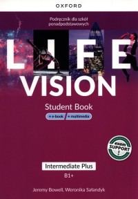 Life Vision Intermediate Plus SB+e-book+mutimedia - okładka podręcznika