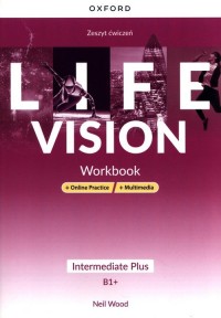 Life Vision Intermediate Plus WB+online+multimedia - okładka podręcznika