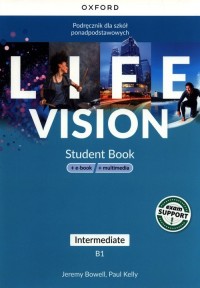 Life Vision Intermediate SB + e-book - okładka podręcznika