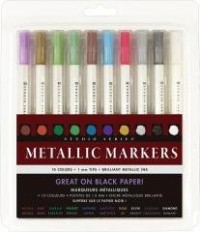Markery Metaliczne 10 kolorów - zdjęcie produktu