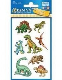 Naklejki papierowe - Dinozaury - zdjęcie produktu