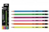 Ołówki Grafix Fluo HB (12szt) FIBRACOLOR - zdjęcie produktu