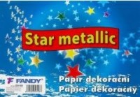 Papier dekoracyjny Star metallic - zdjęcie produktu