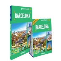 Barcelona light: przewodnik + mapa - okładka książki