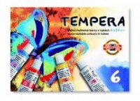 Farby Tempera 6 kolorów - zdjęcie produktu