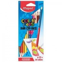 Kredki Colorpeps Duo 12=24 kolory - zdjęcie produktu