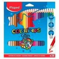 Kredki Colorpeps trójkątne 24 kolorów - zdjęcie produktu
