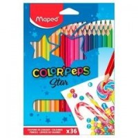Kredki Colorpeps trójkątne 36 kolorów - zdjęcie produktu