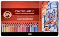 Kredki Polycolor 36 kolorów opakowanie - zdjęcie produktu
