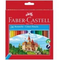 Kredki Zamek 24 kolory FABER CASTELL - zdjęcie produktu