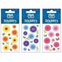 Naklejki Sticker BOO silver kwiaty - zdjęcie produktu