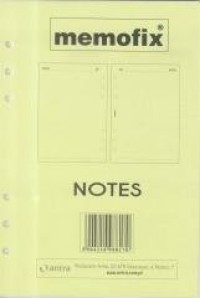 Wkład do organizera MEM/A5 Notes - zdjęcie produktu