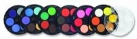Farby akwarelowe 36 kolorów okrągłe - zdjęcie produktu